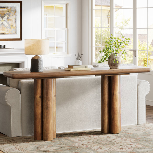 Loon Peak® 70.8 Inches Long Wood Console Table & Reviews | Wayfair